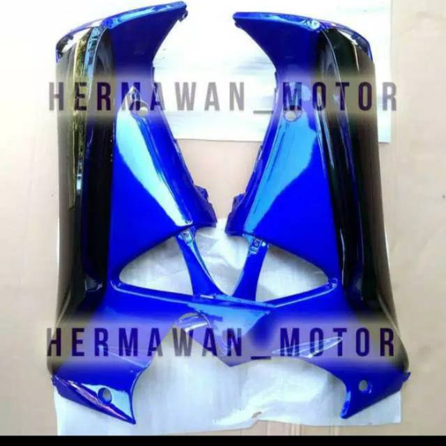 Sayap kanan kiri supra X 125 lama warna biru