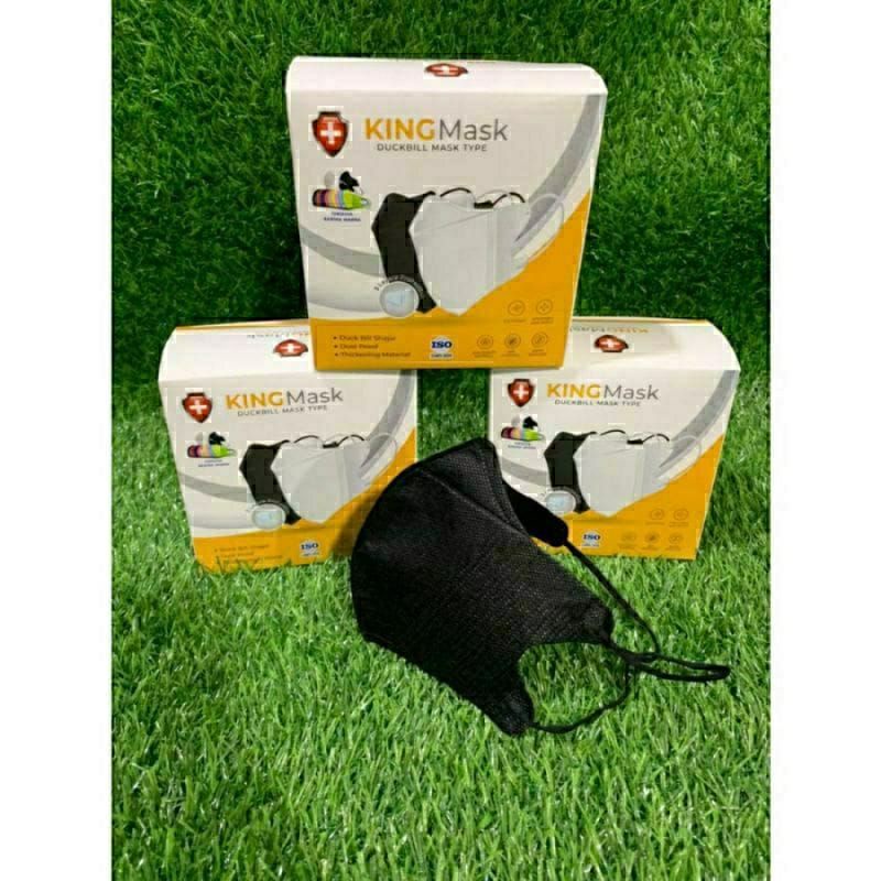 PROMO MASKER DUCKBILL HIJAB 1 BOX 50 PCS, TERMURAH. (COD)
