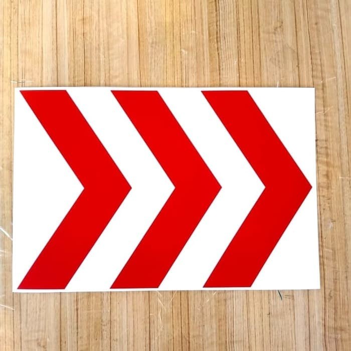 

SIGN STICKER PANAH TRANSPARAN 20X30CM K3 RAMBU STIKER PANAH ARAH