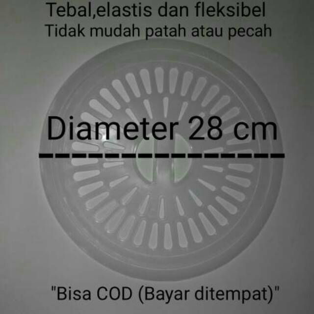 Tutup Penutup Spin Spiner Tabung Pengering Bagian Dalam Spare Part Suku Cadang Asesoris Aksesoris Acecoris Mesin Cuci 2 Dua Tabung Manual Ukuran Diameter 28 Cm Bulat Bulet Bundar Bunder Multi Universal