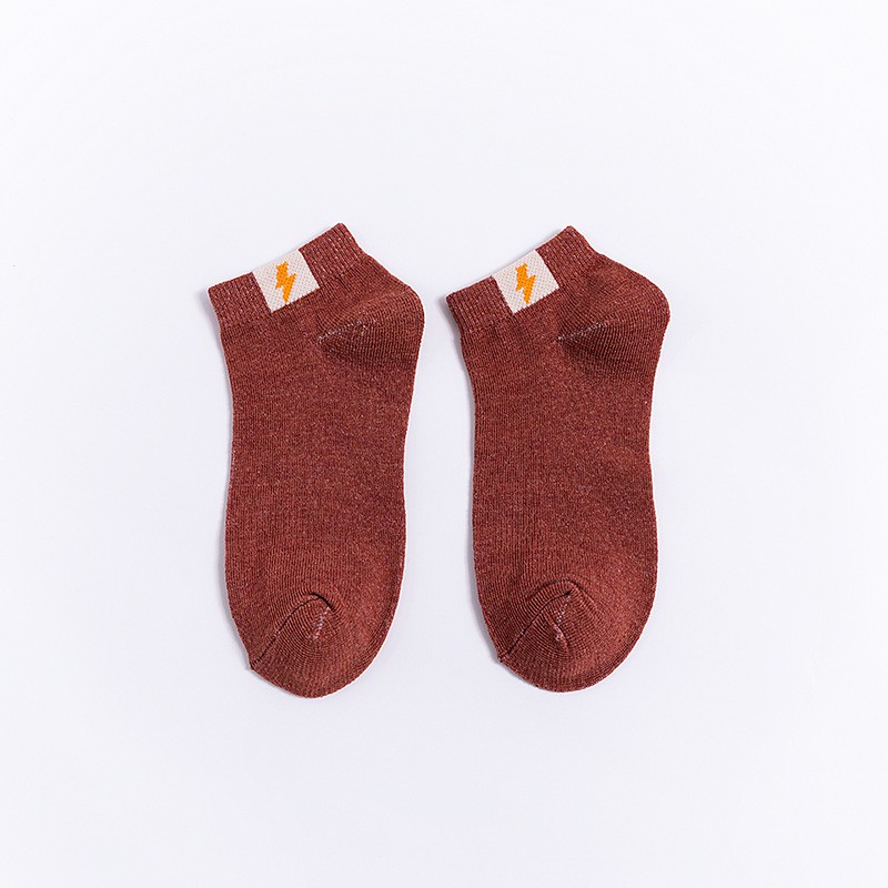 OVERFLOWS.ID Kaos kaki Polos Motif Cuaca Weather Ankle Sock Ala Korea-BATA