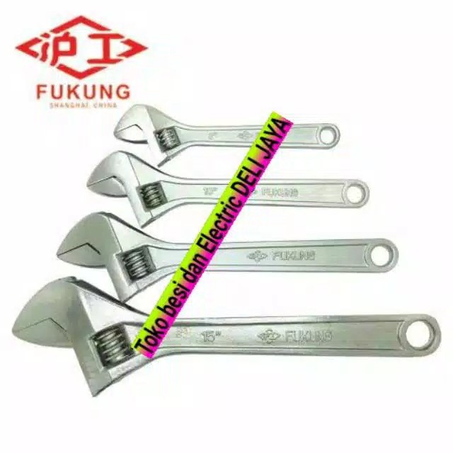 Kunci Inggris 10 inch FUKUNG