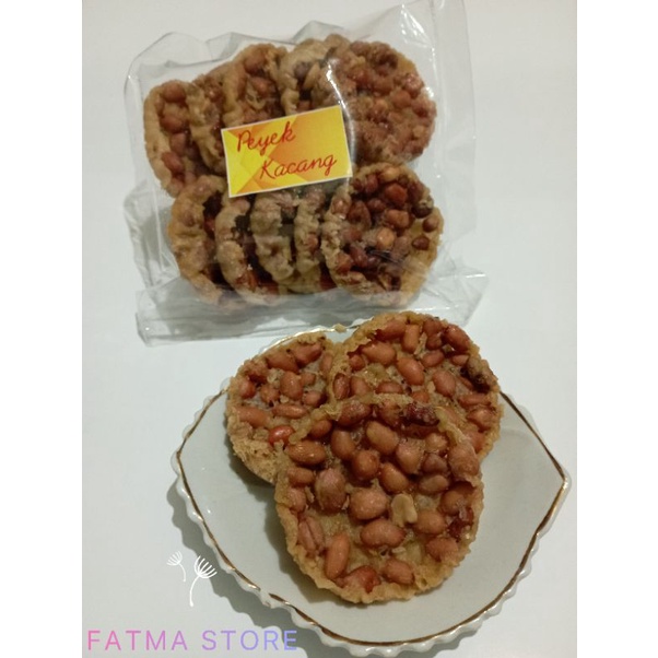 

250gr / 500gr / 1000gr - PEYEK KACANG TANAH BULAT [PEYEK KACANG TERENAK]