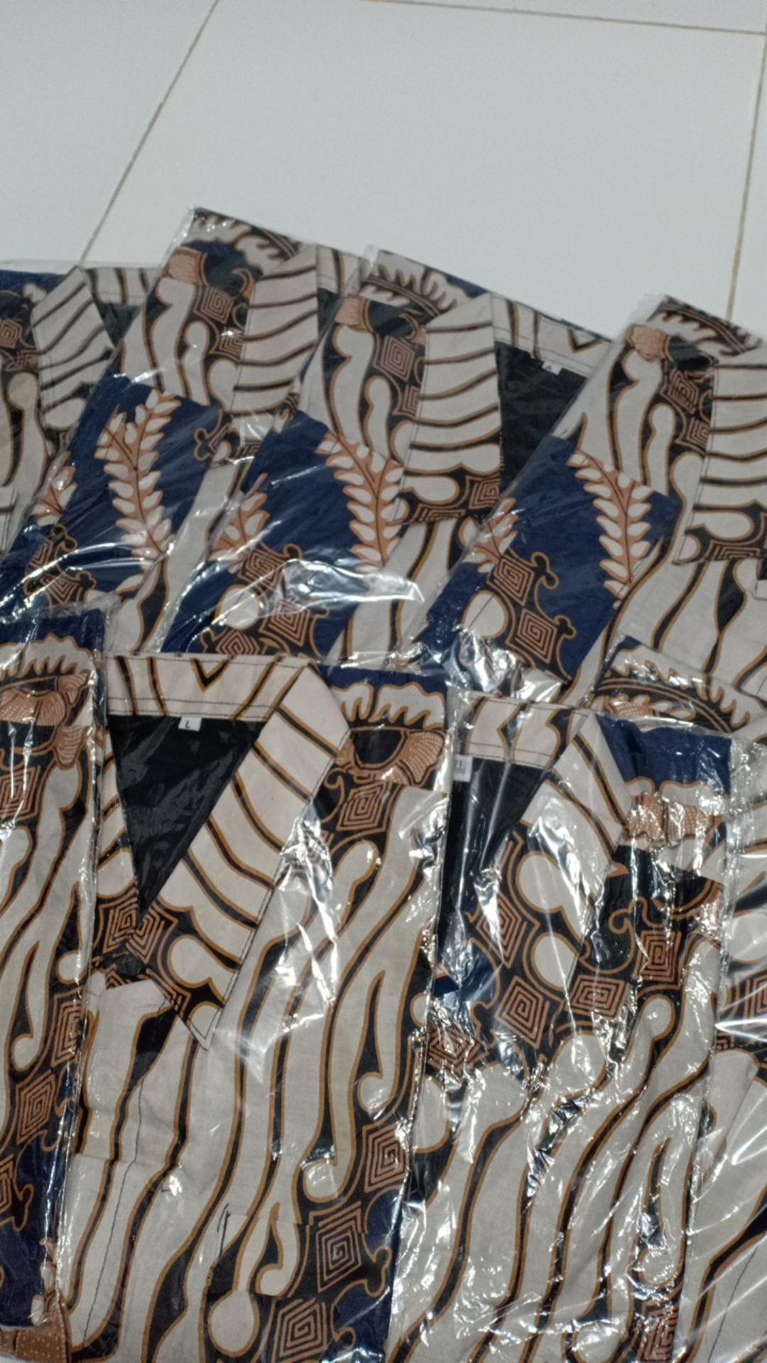 Kemeja Batik Pitojiwo Full Furing Katun Halus Sragenan Ori Solo