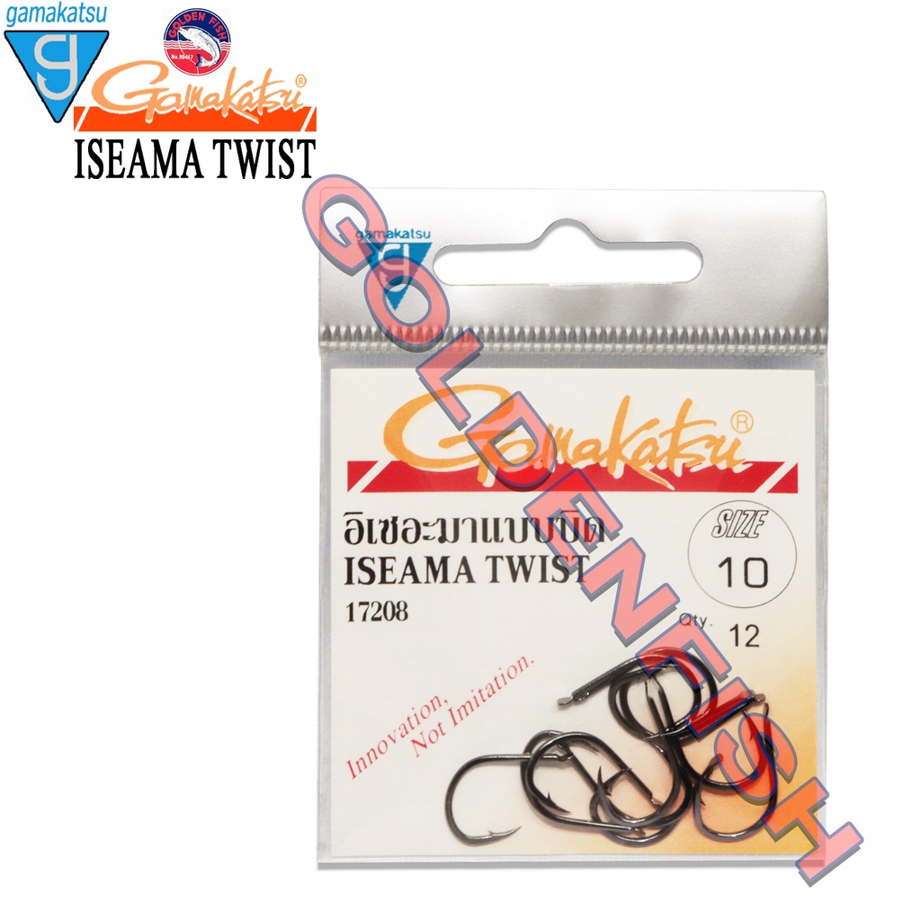 KAIL GAMAKATSU ISEAMA TWIST ( TIDAK BERLUBANG )