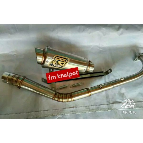 KNALPOT RCB KOLONG JUPITER Z VEGA R SUPRA X SUPRA 125 KHARISMA GRAND