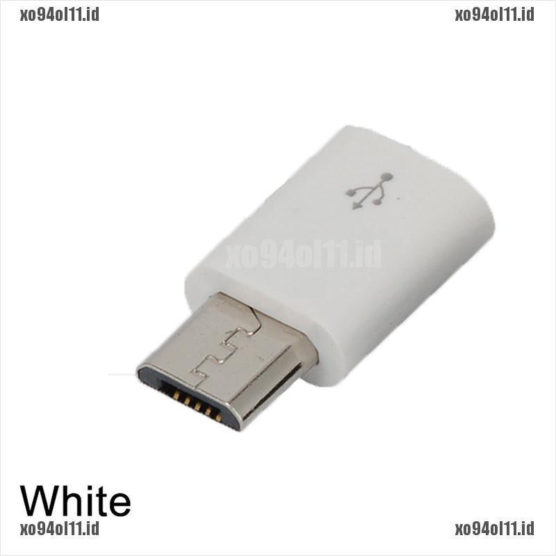 (XO) Adaptor Konverter USB Tipe C Female Ke Micro USB
