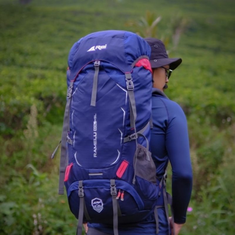 Paket tas gunung keril carrier rei  Ramelu 60 LITER MURAH ORIGINAL - KERIL REI RAMELU 60L - TAS CARRIER REI RAMELU 60L