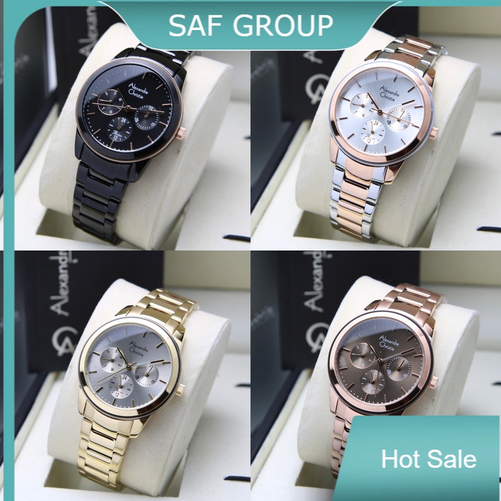 JAM TANGAN WANITA ALEXANDRE CHRISTIE AC 2965 / AC2965 ORIGINAL by plp