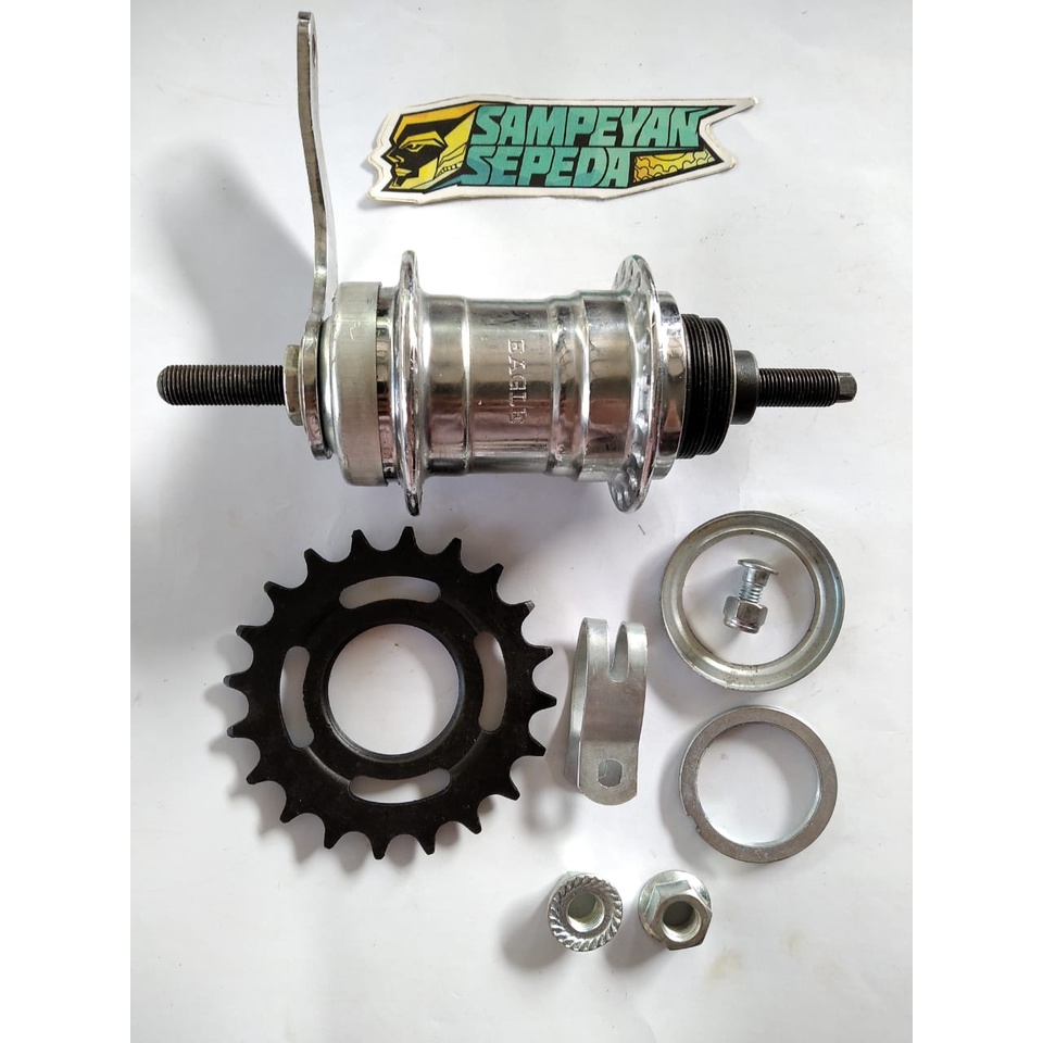 Hub Torpedo Hub Tromol Sepeda Onthel 40H Lubang 40