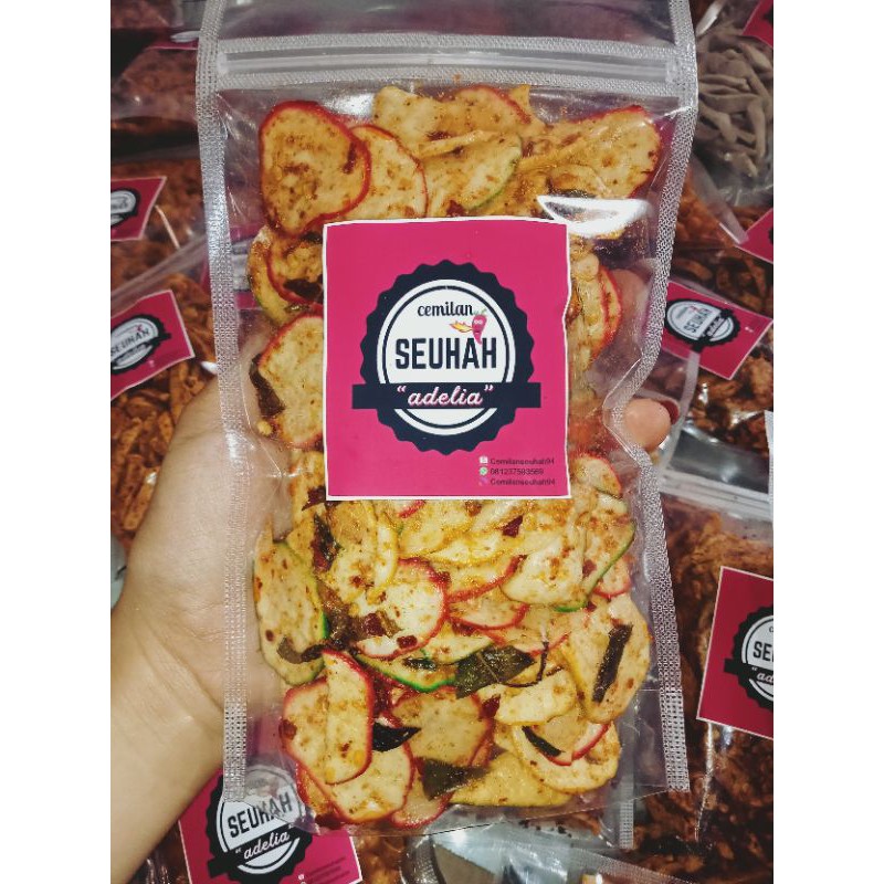 

SEBLAK KERUPUK PEDAS 110gr/daun jeruk/JAJANAN MURAH/