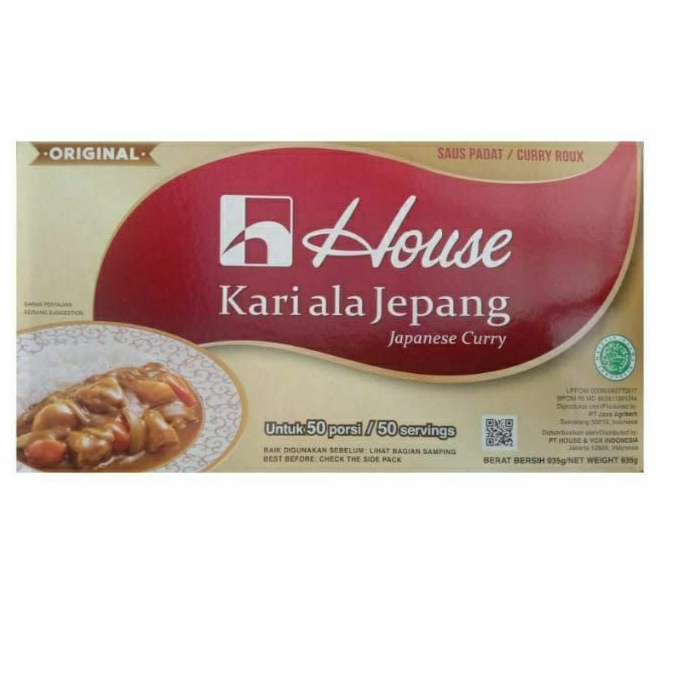 

Curry house porsi 50 orang