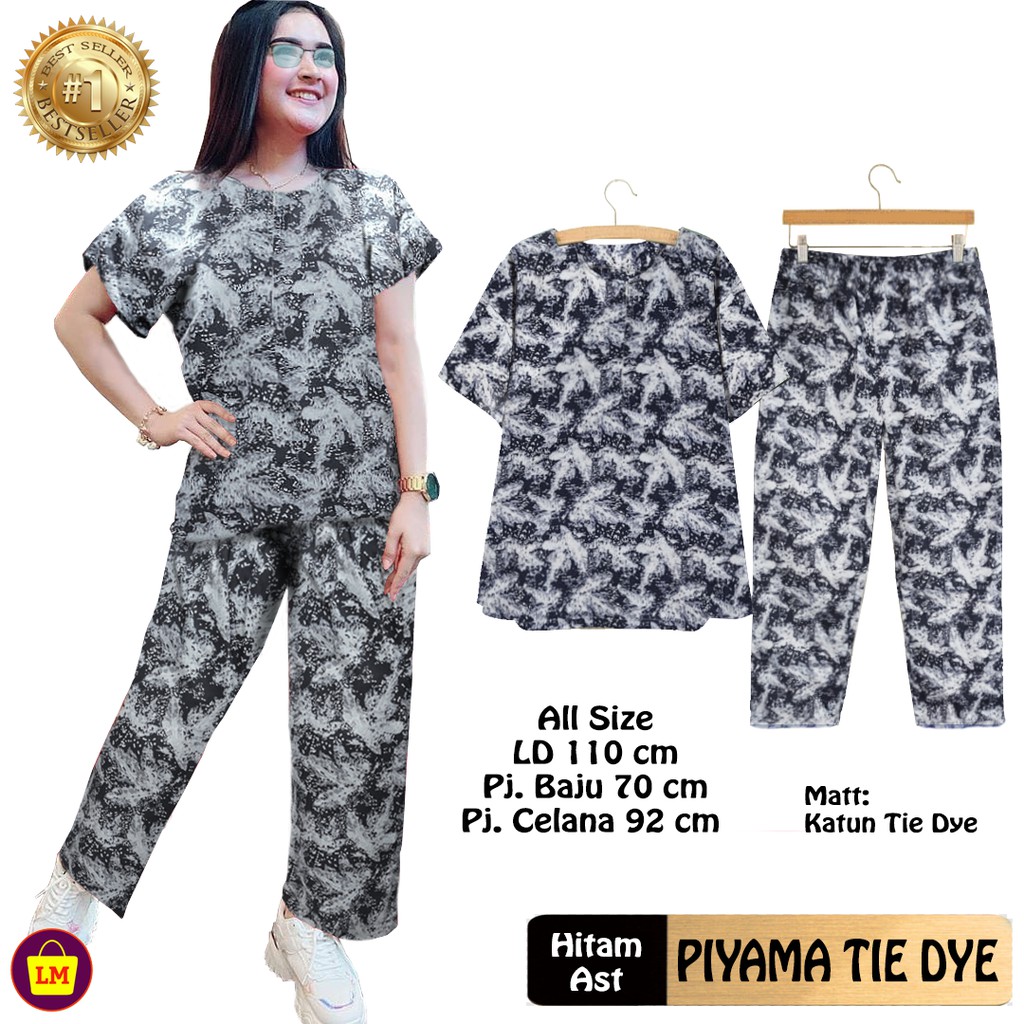 Baju Setelan Wanita Pakaian Wanita TIE DYE TERKINI TERBARU TERMURAH LMS 21743