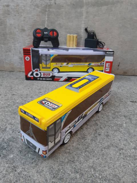 RC CAR BUS BATRE CAS EDUKASI - MAINAN MOBIL BIS REMOT KONTROL ANAK