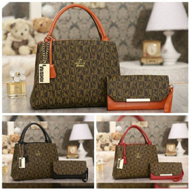 C2244-A tas import tas reject Tas fashion tas korea tas murah tas batam tas branded tas 2in1 bonia