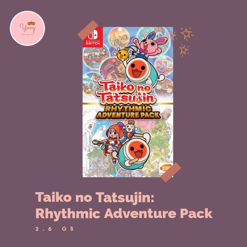 Taiko no Tatsujin: Rhythmic Adventure Pack Nintendo Switch