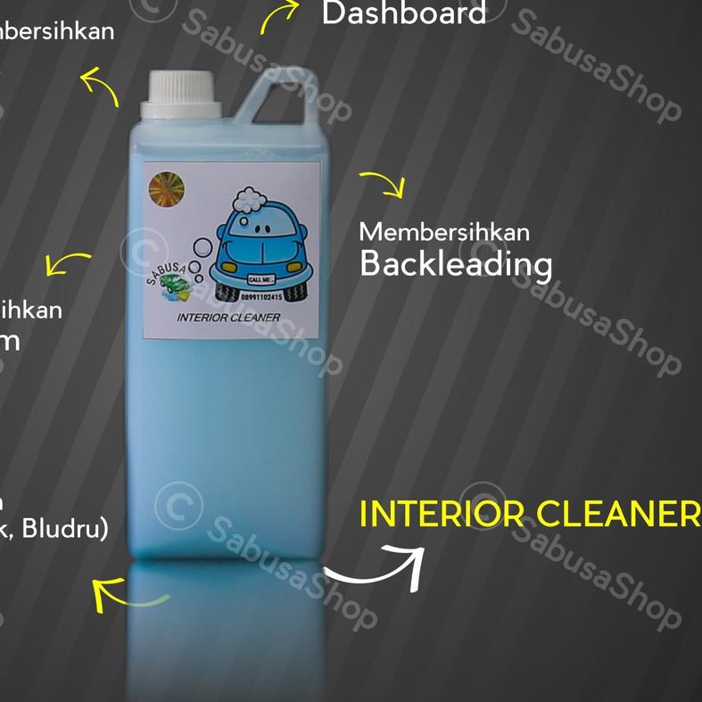 ♨ SABUSA Pembersih interior mobil, pembersih dashboard, pembersih jok, pembersih backleading, plafon