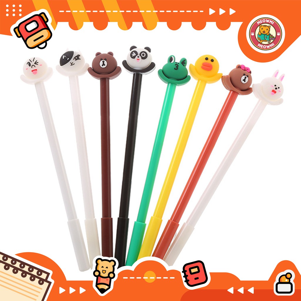

Pulpen Karakter Line Beruang Bebek Kelinci PN0246