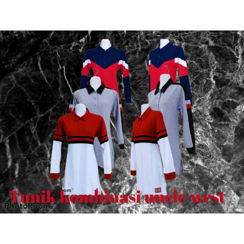 tunik kombinasi Unclewest