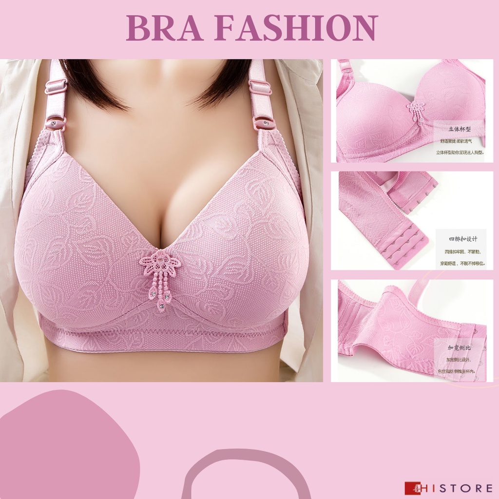 Bra BH FASHION CUP C Fashion Wanita Bra wanita Premium Busa Tipis Tanpa Kawat Sangat Nyaman 6224