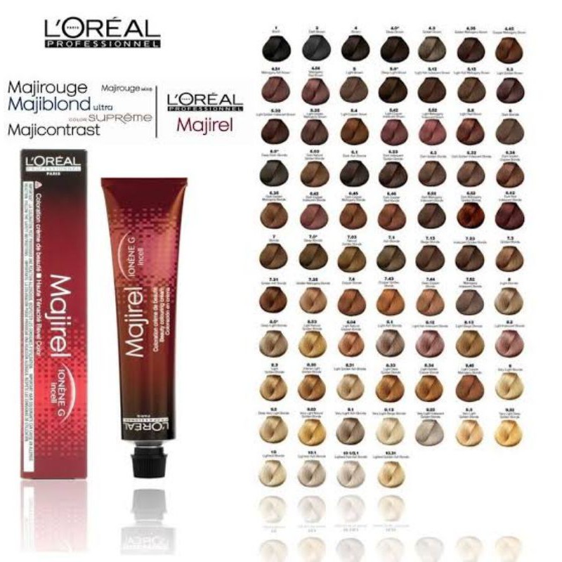 Toko Pauline - Semir rambut Loreal / hair color loreal majirel, majifashion