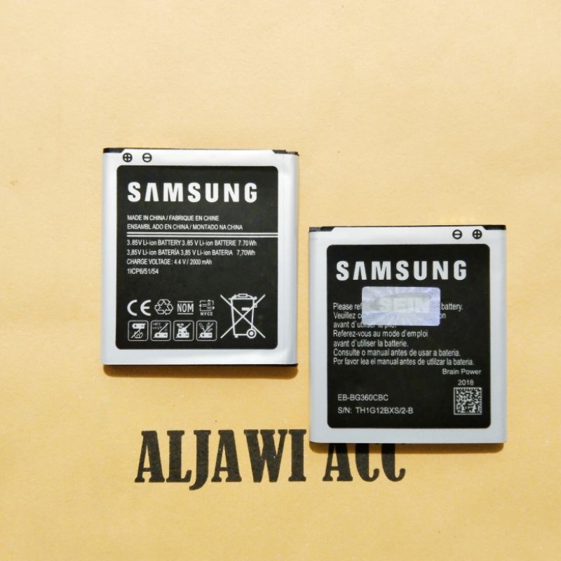 Baterai Samsung J2 J200 EB-BG360CBC Original Battery Hp