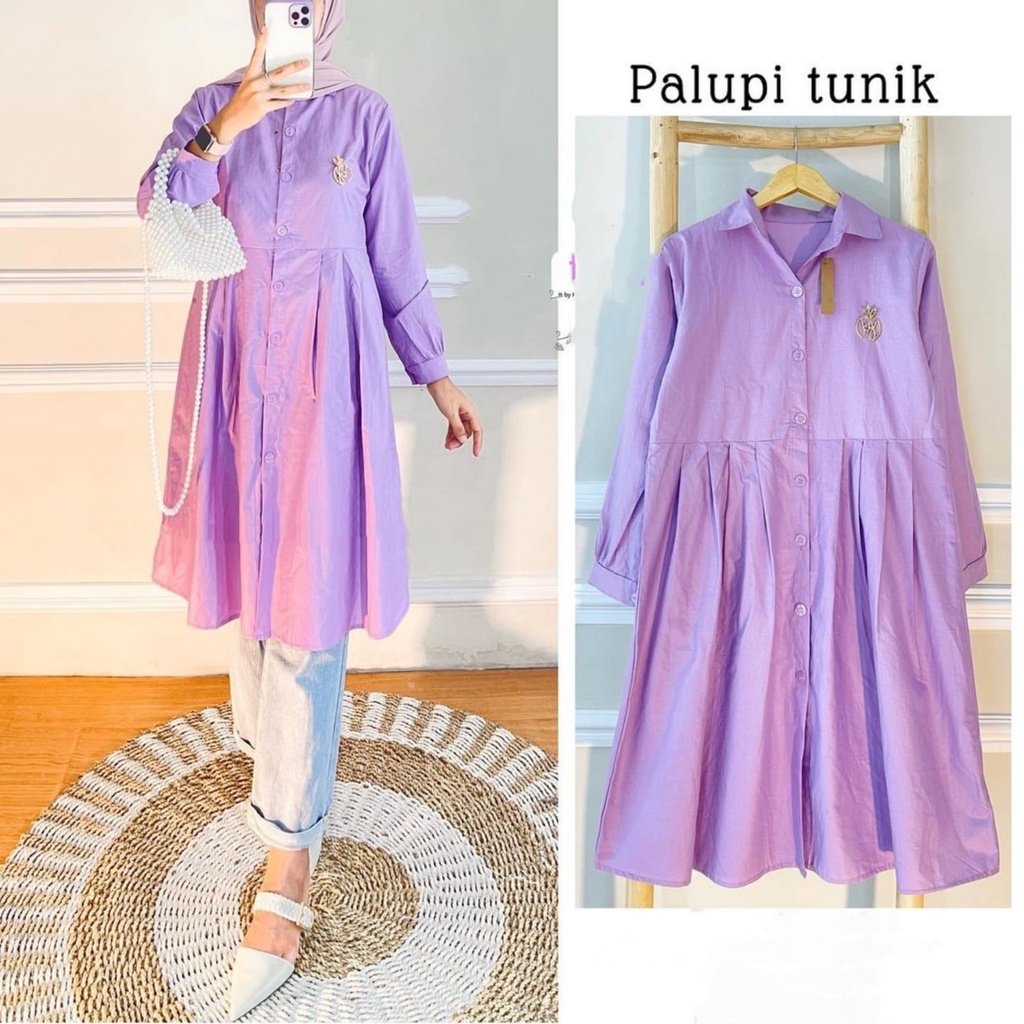 tokobiru_official Palupi Tunik/ Tunik Dewasa/ Tunik Fashion Muslimah/ Tunik Wanita Kekinian/ Tunik K