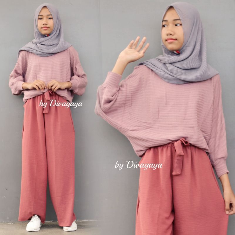 SET ANAK BATWING RAJUT UMUR 15-20 TAHUN