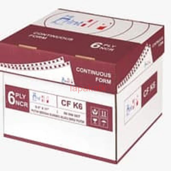 

KERTAS COMPUTER / CONTINUOUS FORM 9.5" X 11" 6 PLY HI PRINT / CONTINUOUS PAPER 6 PLY HI PRINT +