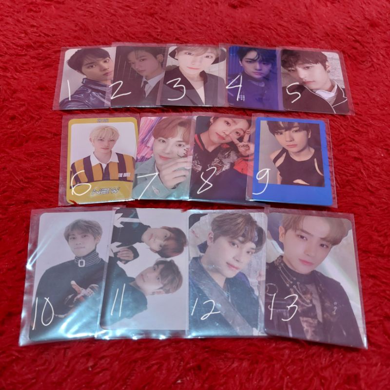 PC OFFICIAL THE BOYZ HYUNJAE JUYEON HAKNYEON NEW KEVIN SANGYEON JACOB DIY