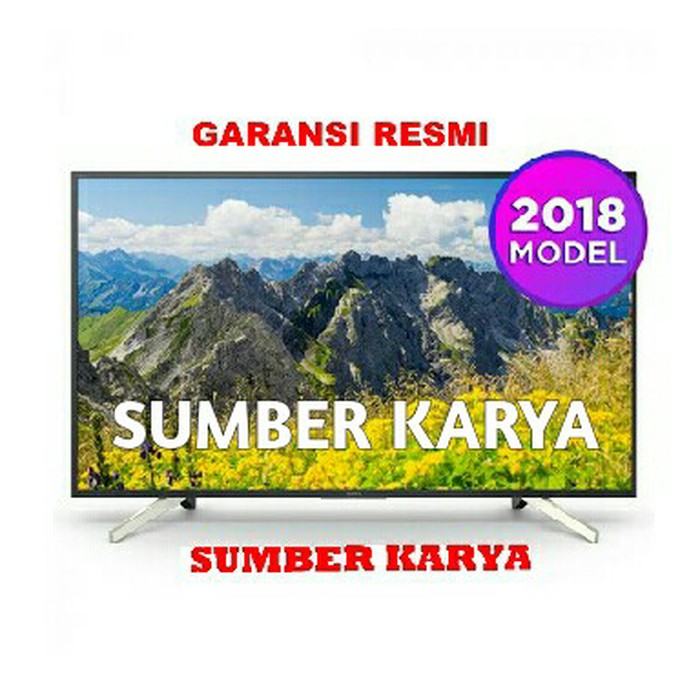 Promo 49X7500F SONY UHD 4K ANDROID LED Smart TV 49 inch Bluetooth New 2018 Murah Banget