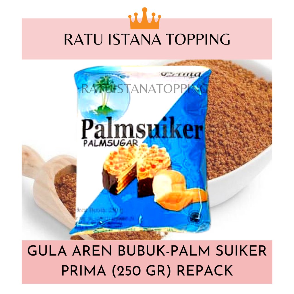 

GULA AREN BUBUK PRIMA PALMSUIKER 250 GRAM BROWN SUGAR PALM SUGAR GULA BROWNIES DONA PISANG GULA AREN BERKUALITAS