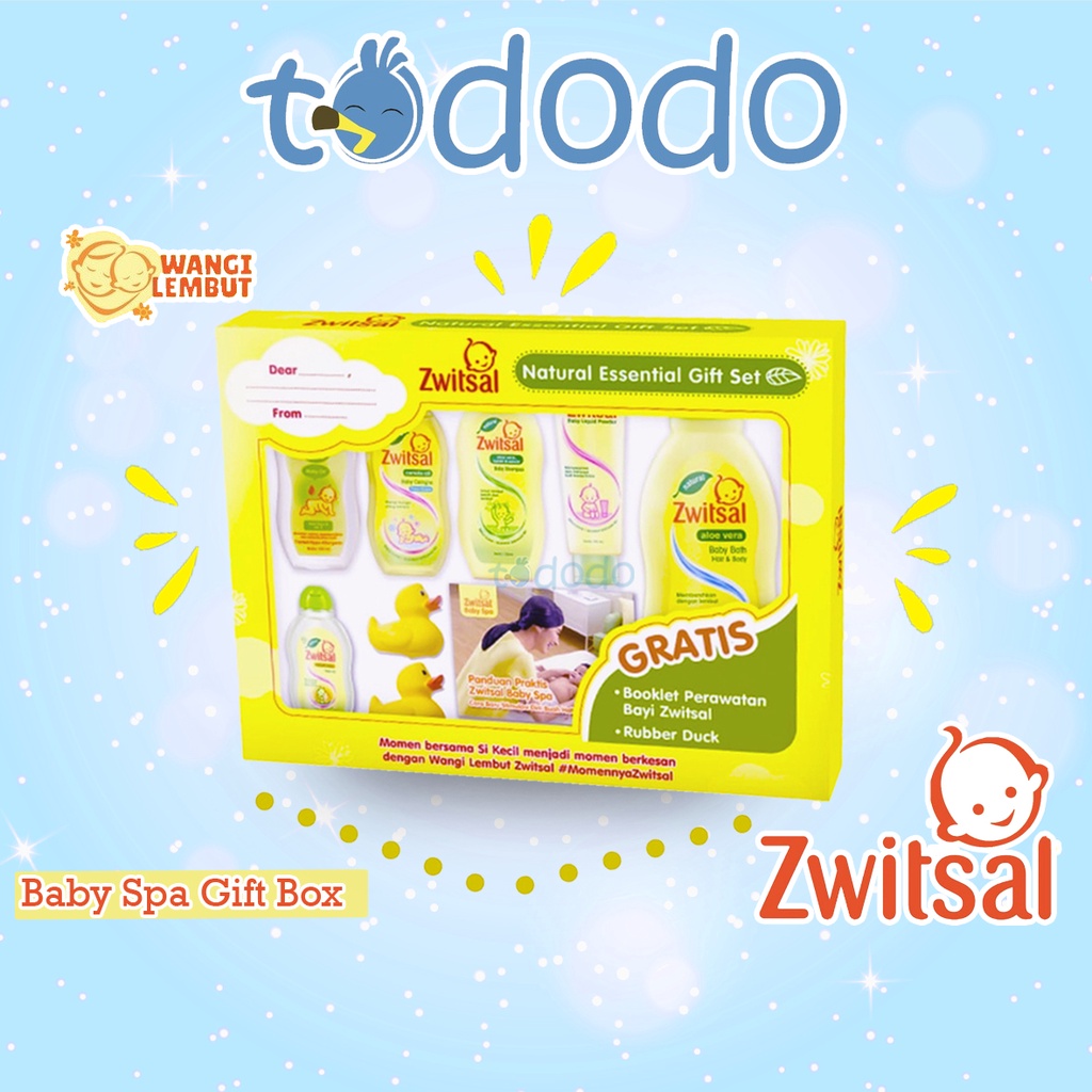 Zwitsal Natural Gift Set - Set Perawatan Bayi