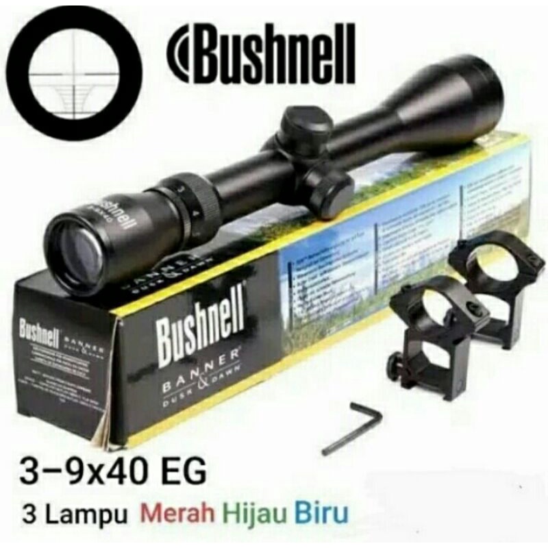 Telleskop Bushnell 3-9X40EG Hunting Scope Akurat