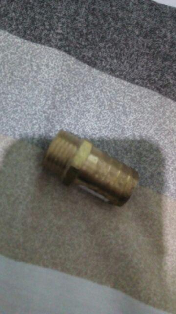 Nipple / Nepel Selang Drat Luar Kuningan 1/2 X 3/4