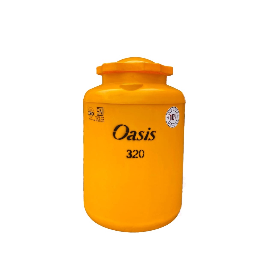 Tangki / Toren / Tandon Air Plastik merk Oasis (320L)