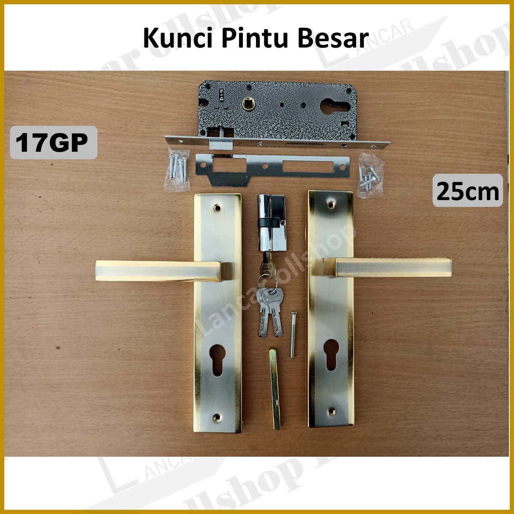 Handel Besar Babet 25 cm | Kunci Pintu Rumah Besar | Handel Besar Babet