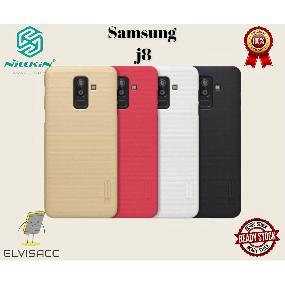 SAMSUNG GALAXY J8 NILLKIN HARDCASE FROSTED SHIELD ORIGINAL HARDCASE