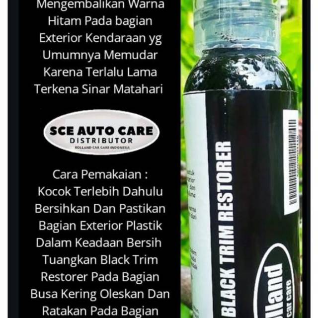 Penghitam permanen dasboard mobil/motor permanen, COD