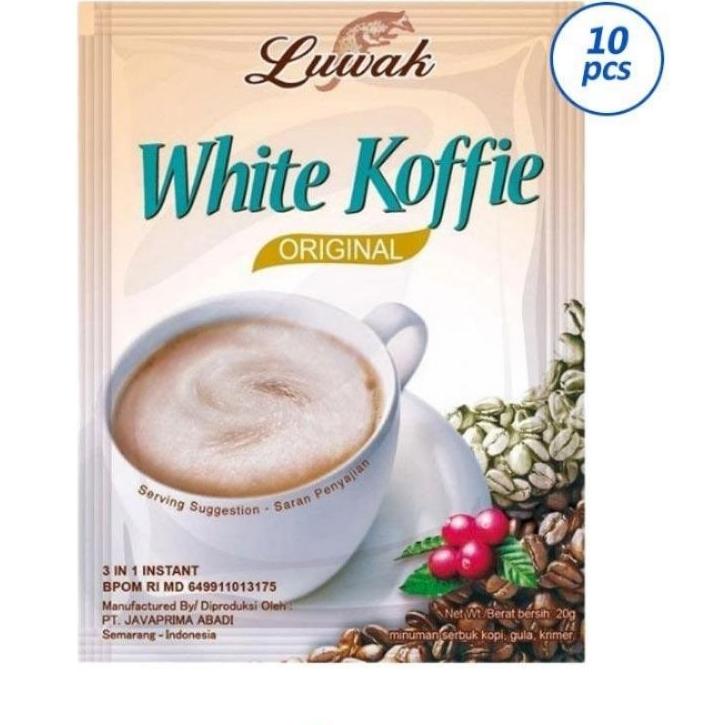 

❤[Layak Dibeli!!!]❤WHITE KOFFIE Kopi Luwak 10 sachet