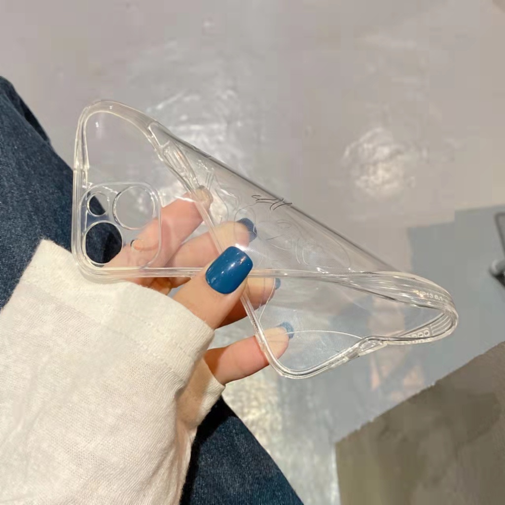 Case Pelindung Transparan Motif Kartun Snow White 13 13pro 13prm Untuk iPhone 11 7Plus 8Plus Xr XS 13 12 Pro Max