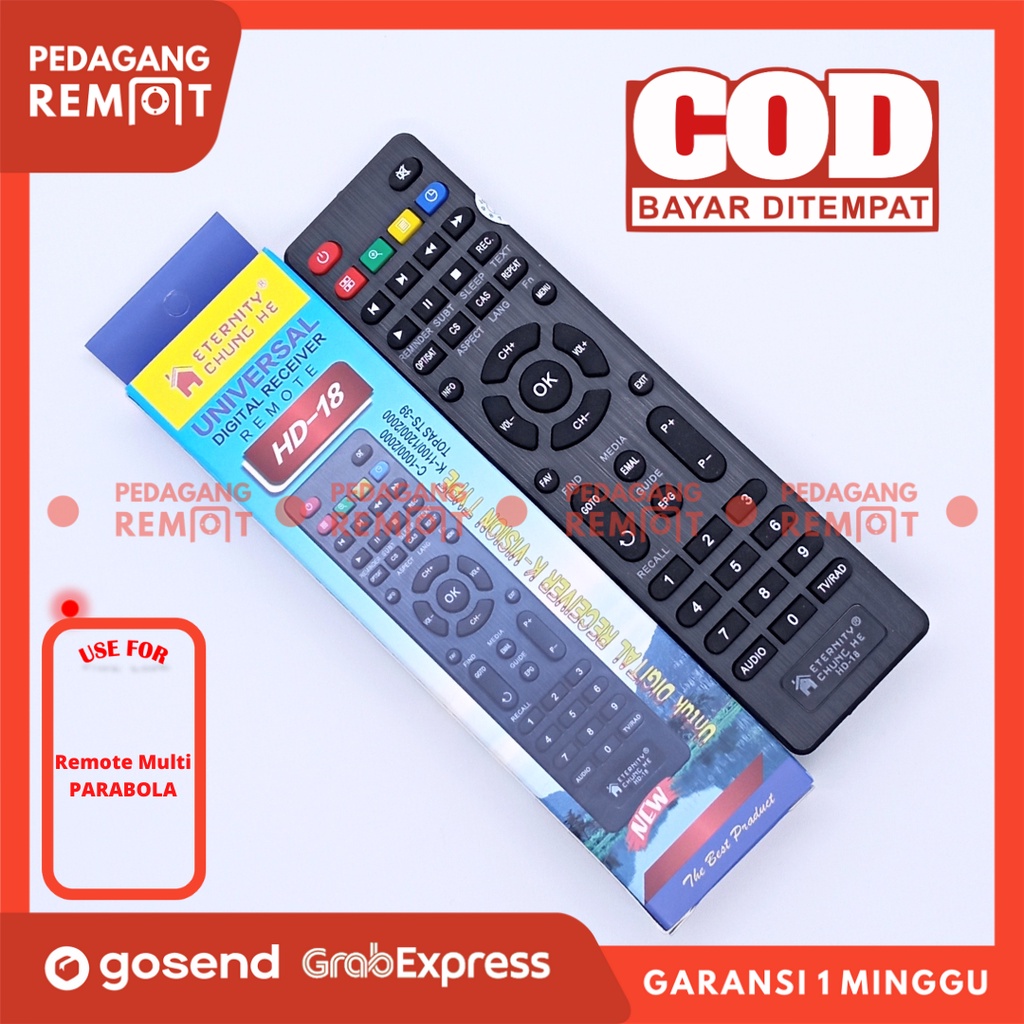 Jual Remot Remote Receiver Parabola KVision Bromo C2000 New K1100