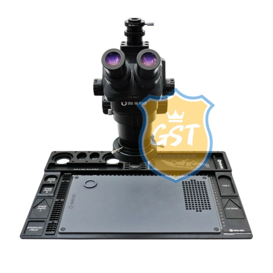 Microscope Trinocular Digital Ways DW-TC-Z Black Original