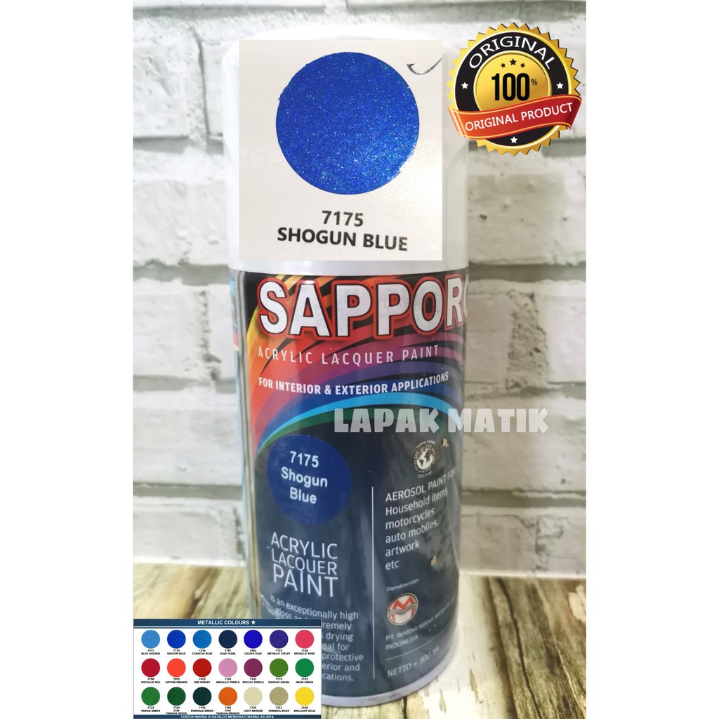 Pilok Sapporo SHOGUN BLUE 300mL