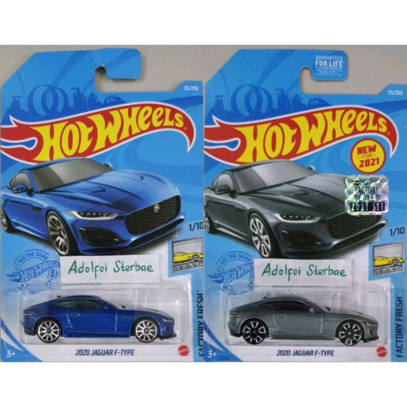 hotwheels hot wheels 2020 jaguar f-type factory fresh akta