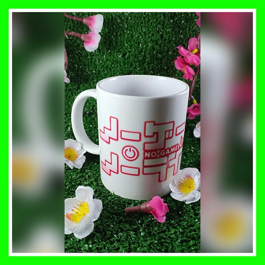 Mug Cangkir Anime Custom I Love Humanity No Game No Life