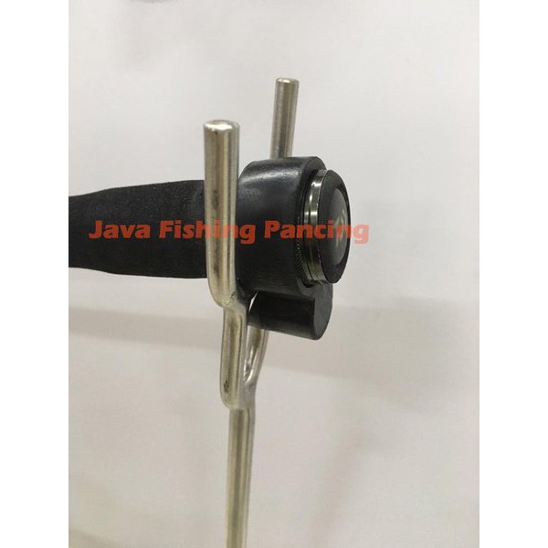 Promo Cagak Joran Teleseran Pancing Congkok Stainless Double U 80cm Berkualitas