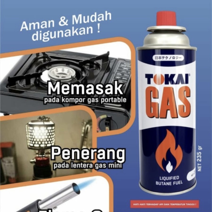 Tabung gas portable serbaguna