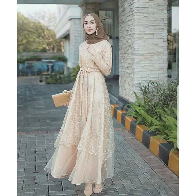 DRESS GAMIS MAXI SALMA