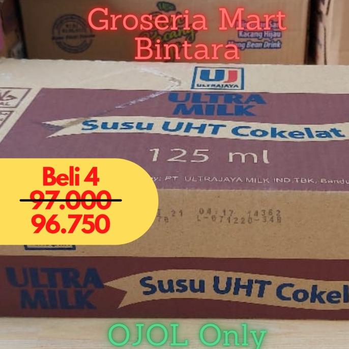

BISA BAYAR DITEMPAT *Bintara* Susu Ultra UHT Cokelat 125ml x 40 (1 Dus) - Bekasi